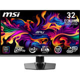 MSI MPG 322URXDE QD-OLED, Gaming-Monitor 80 cm (31.5 Zoll), schwarz, UltraHD/4K, G-Sync-komp., USB-C, DisplayPort 2.1a (UHBR20), 240Hz Panel