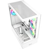 Sharkoon AK6 RGB    , Tower-Gehäuse weiß, Tempered Glass x 2