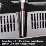 EINHELL  Bit-Set in M-CASE, 16-teilig, Bit-Satz extra lang, 90 mm