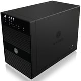 ICY BOX IB-3640SU3, Laufwerksgehäuse schwarz