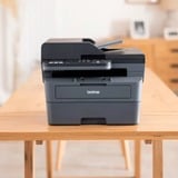 Brother MFC-L2800DW, Multifunktionsdrucker dunkelgrau, USB, LAN, WLAN, Scan, Kopie, Fax, Duplex (Druck)