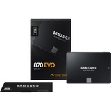 Samsung 870 EVO 2 TB, SSD SATA 6 Gb/s, 2,5", intern