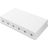 Konsolidierungs-Punkt Gehäuse, für 6x Keystone Module