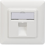Leerdose für Keystone Module, 1x RJ-45, Anschlussdose