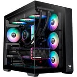 Thermaltake View 380 TG ARGB Black, Tower-Gehäuse schwarz, Tempered Glass x 2