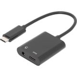 USB-C Adapter auf USB-C + 3,5mm Klinke