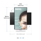 BenQ GW2790TC, LED-Monitor 68.6 cm (27 Zoll), weiß, FullHD, IPS, HDMI, DP, USB-C