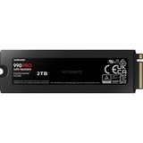 Samsung 990 PRO Heatsink 2 TB, SSD PCIe 4.0 x4, NVMe 2, M.2 2280, intern