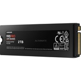 Samsung 990 PRO Heatsink 2 TB, SSD PCIe 4.0 x4, NVMe 2, M.2 2280, intern