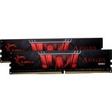 G.Skill DIMM 32 GB DDR4-3000 (2x 16 GB) Dual-Kit, Arbeitsspeicher schwarz, F4-3000C16D-32GISB, Aegis, INTEL XMP