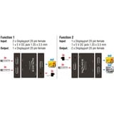 DeLOCK DisplayPort Switch 2 - 1 bidirectional 8K 30Hz schwarz