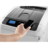 OKI C824dn, LED-Drucker grau/schwarz, USB, LAN, Duplex (Druck)