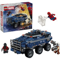 LEGO 76349 Marvel Super Heroes Spider-Man Jagt den Gefängnistransporter, Konstruktionsspielzeug 