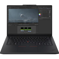 Lenovo ThinkPad P14s G7 Intel (21XJ002BGE), Notebook schwarz, Intel® Core™ Ultra 7 366H, NVIDIA RTX PRO 500, 64 GB LPDDR5X, 1 TB (1 TB SSD), Windows 11 Pro