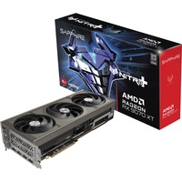 SAPPHIRE Radeon RX 9070 XT Nitro+ Gaming OC, Grafikkarte grau, RDNA4, GDDR6, 2x DisplayPort, 2x HDMI 2.1