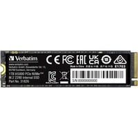 Verbatim Vi5000 1 TB, SSD PCIe 4.0 x4 | NVMe | M.2 2280