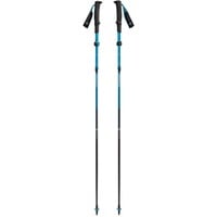 Black Diamond Trekkingstöcke Distance Carbon FLZ, Fitnessgerät anthrazit/blau, 1 Paar, 125-140 cm