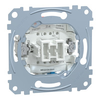 Merten Taster-Einsatz 1 Schalter mit separatem Meldekontakt 10 Ampere MEG3154-0000 Retail