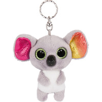 NICI Glubschis Schlüsselanhänger Koala Miss Crayon, Schlüsselring grau