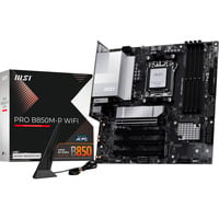MSI PRO B850M-P WIFI, Mainboard schwarz/silber