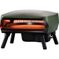Witt Pizzaofen Rotante Piccolo 16"  dunkelgrün, für Pizzen bis ca. Ø 40cm, rotierender Pizzastein