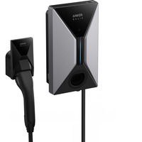 Anker SOLIX V1 Wallbox 7,4KW, 32A 1-phasig schwarz/grau, mit 5 Meter Kabel