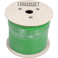 Digitus Professional Cat.8.2 S/FTP Verlegekabel simplex, Dca grün, 500 Meter Trommel