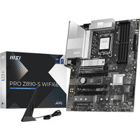 MSI PRO Z890-S WIFI6E, Mainboard schwarz/silber