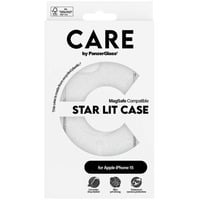 PanzerGlass Urban Combat Star Lit Case, Handyhülle transparent/weiß, iPhone 15, MagSafe