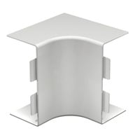 OBO Inneneckhaube zur Richtungsänderung der Wand- und Deckenkanäle WDK HI60130RW weiß, Retail