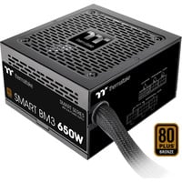 Thermaltake SMART BM3 650W, PC-Netzteil schwarz, 1x 12VHPWR, 4x PCIe, Kabel-Management, 650 Watt