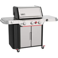 Weber Gasgrill Genesis SP-335W GBS edelstahl, 18,76 kW, mit Sear Zone und Seitenkocher, Modell 2025