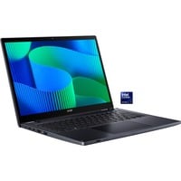 Acer TravelMate P4 Spin (TMP414RN-54-TCO-75KB), Notebook blauschwarz, Intel® Core™ Ultra 7 155U, Intel® Graphics, 32 GB DDR5, 1 TB (1 TB SSD), Windows 11 Pro 64-Bit