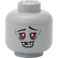 Room Copenhagen LEGO Storage Head "Zombie", klein, Aufbewahrungsbox grau