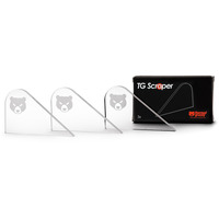 Thermal Grizzly TG Scraper, Schaber transparent, 3 Stück