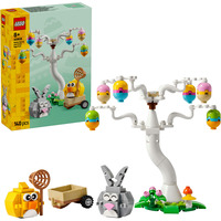 LEGO 40808 Osterhase und Ostereiersuche, Konstruktionsspielzeug 