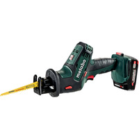 Metabo SSE 18 LTX Compact (602266500) Akku-Säbelsäge grün/schwarz, 2x Li-Ionen Akku 2,0Ah, in metaBox