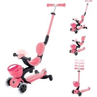 GLOBBER Go-Up Baby Lights 360, Scooter pink