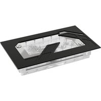 Alphacool Apex Distroplate, Verteiler schwarz/transparent, mit Apex Pumpe