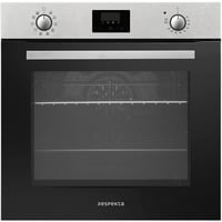 Respekta AB141-26, Backofen schwarz/silber