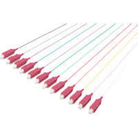 Digitus Durchgefärbte SC Simplex OM4 Pigtails, Kabel mehrfarbig, 12 Stück
