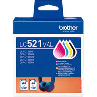 Brother Tinte Valuepack LC-521VAL 
