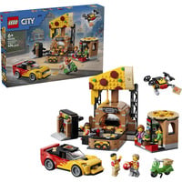 LEGO 60496 City Pizza-Liefererlebnis mit Fahrzeugen, Konstruktionsspielzeug 