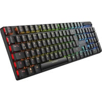 Sharkoon PureWriter W100, Gaming-Tastatur schwarz, Huano Silent
