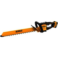 DEWALT Akku-Heckenschere (DCMHT567P1-QW), 18Volt gelb/schwarz, Li-Ionen Akku 5,0Ah