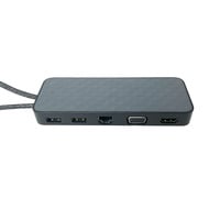 HP USB-C Mini-Dock USB Port Replikator Generalüberholt, Dockingstation schwarz, HDMI, USB-C, VGA, USB, LAN