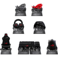 ASUS ROG Keycap Mystery Box Edition 20, Tastenkappe schwarz/rot, sortierter Artikel
