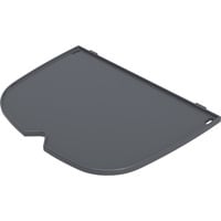 Weber Einseitige Grillplatte, Plancha für Q 1000N-Serie ab 2025 schwarz, ersetzt den halben Grillrost