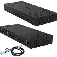 i-tec USB 3.0/USB-C/Thunderbolt, Triple 4K Docking Gen 2, Dockingstation DP, HDMI, PD