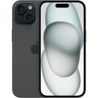 Apple iPhone 15 256GB, Handy schwarz, iOS